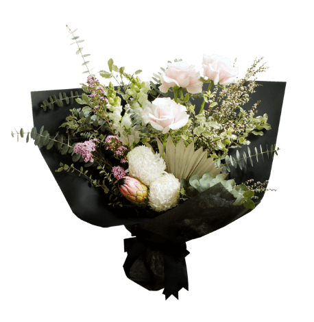 Soft Touch flower arrangement in our Premium size